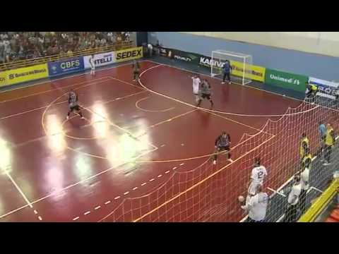 Gols: Orlândia 4 x 3 São Paulo / Suzano - Liga Futsal 2013