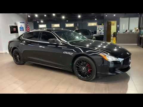2014 Maserati Quattroporte S Q4 AWD V6 3.0L Turbocharger Auto