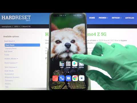 How to Turn On/Off Auto Brightness on OPPO Reno4 Z -  Adjust Brightness