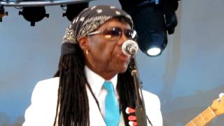Nile Rodgers & Chic, Everybody Dance, Damrosch Park, NYC 7-25-12