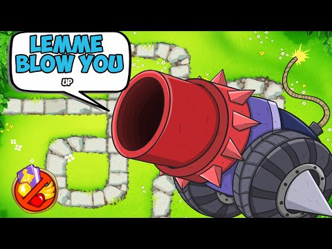 CHIMPS With ONLY Cannon!!! BTD6