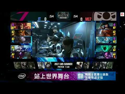 JT vs M17 Highlights Game 1 LMS 精華 春季職業聯賽 2017 SUMMER J Team vs Machi Esports W2D1