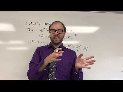 Demonstration of Euler’s Identity Using Series