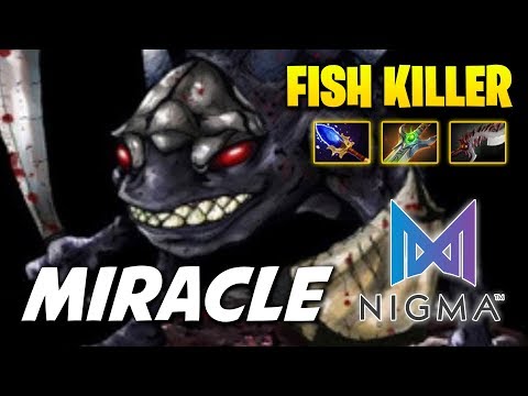 Miracle Slark - FISH KILLER - Dota 2 Pro Gameplay
