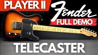 Video thumbnail for Fender PLAYER II Telecaster FULL DEMO by Play and Trade Guitars