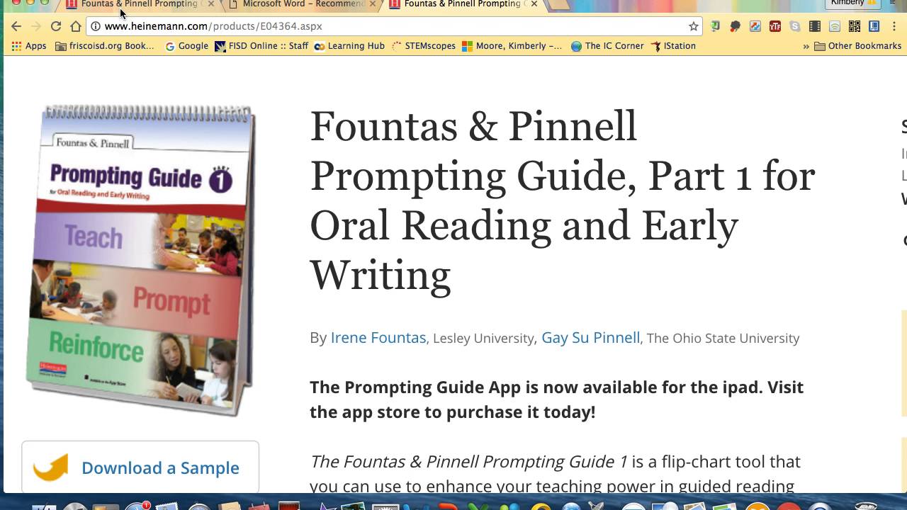 Guided Reading Lesson Plan Overview Video