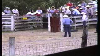 preview picture of video 'Calf Roping - Okeechobee, Florida Rodeo 1988'