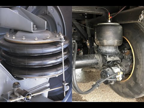 DIFFERENCE BETWEEN ROLLING LOBE (SLEEVE) AIR SPRING AND CONVOLUTED BELLOW AIR SPRING