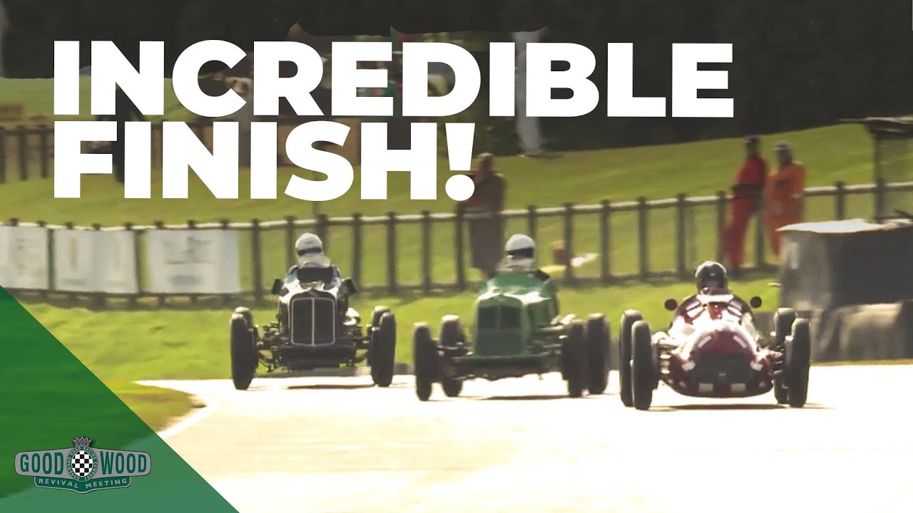 Bonkers pre-war battle leads to epic last lap! | Goodwood Revival 2021