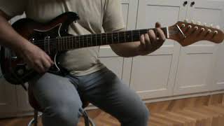 Video thumbnail for Teisco Hertiecaster pre 1967 Japan Electric guitar soundcheck by Tamás Pógyor