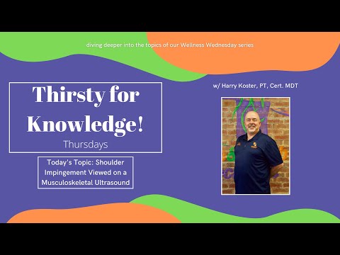 What is a Shoulder Impingement? (Thirsty for Knowledge Thursday: Shoulder Impingement)