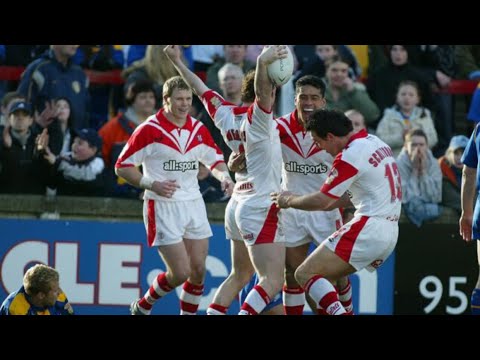 St Helens vs Leeds - Challenge Cup - 2004