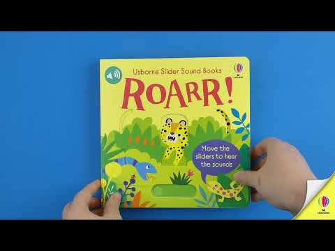 Книга Usborne Slider Sound Books: Roarr! video 1