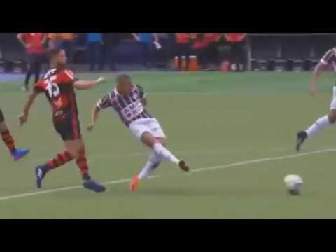 Gol de Wellington Silva - Fluminense 1 x 1 Flamengo - Campeonato Carioca 2017
