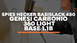 Spies Hecker Basislack 480 // Genesi Carbonio 360 Light HTE Base 1.1B