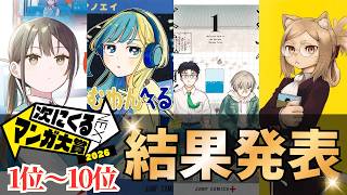 【結果発表】「次にくるマンガ大賞2026」コミックス部門・webマンガ部門の1位〜10位の全作品を紹介