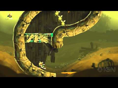 Rayman Legends Walkthrough: Olympus Maximus - Up Up and Escape