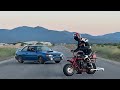 200hp Mini Bike VS 400hp Subaru Rally Car