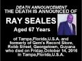 Death Announcement - Ray Seales