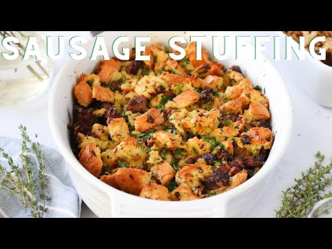 Thanksgiving Sausage Stuffing | Anitas Delights