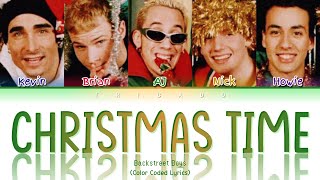 Backstreet Boys - Christmas Time (Color Coded Lyrics)