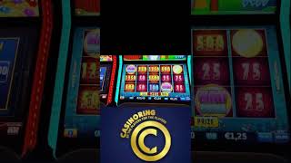 Big Win On Huff and Puff Slot Land Based Casino Action #shorts #casino #bigwin