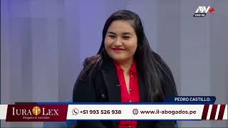 La especialista en derecho penal, Abog. Diana Pérez Ruíz fue invitada a ATV+