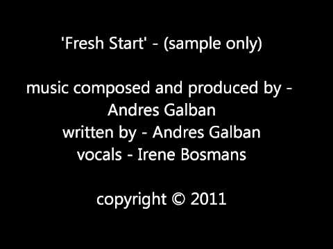 Andres Galban and Irene Bosmans - Fresh Start (sample only) copyright © 2011