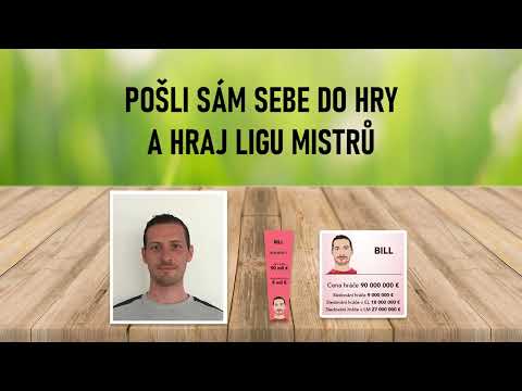 Vykopněte do světa originální deskovku Fotbalový tým hvězd