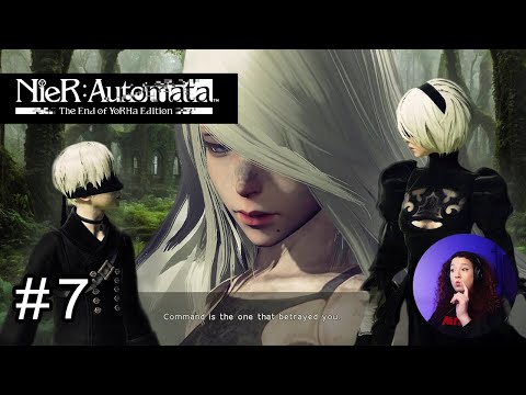 NieR:Automata Part 7 [ IN THE SEARCH OF THE FOREST KING - COMMERCIAL FACILITY & FOREST CASTLE ]