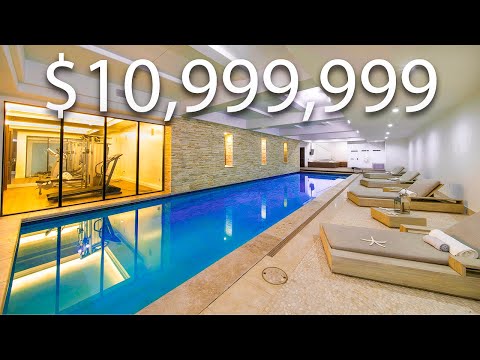 Inside A LUXURY $10,999,999 Mega Mansion With INCREDIBLE Indoor Pool | Mansion Tour