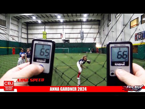 Anna Gardner 2024 Catcher/Corner Softball Skills Video
