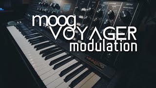 Video thumbnail for Moog Voyager Modulation by Tim Shoebridge