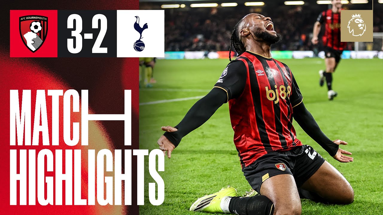 Bournemouth vs Tottenham Hotspur Highlights