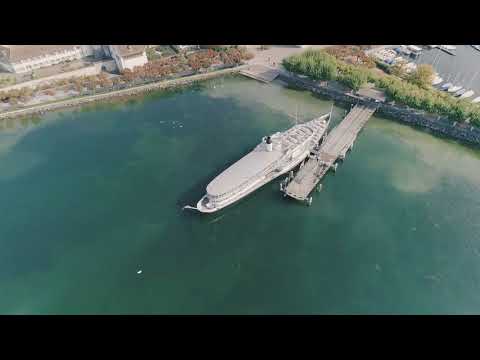 Der ZVV von oben: Rapperswil, Schiffstation