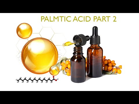 Palmitic Acid: Good or Bad?  (PART 2)