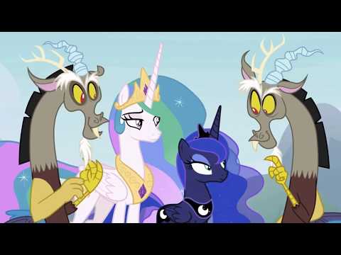 Tirek, Cozy Glow, and Chrysalis Turned to Stone - My Little Pony: FIM Season 9 Episode 25