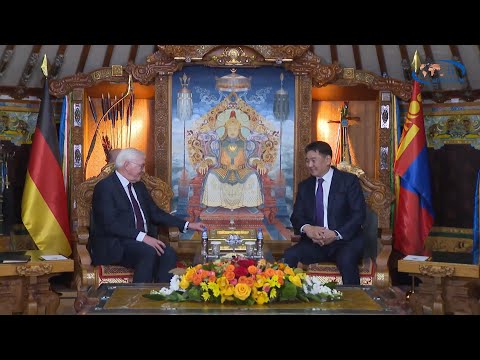 ドイツ連邦共和国大統領、モンゴルを訪問