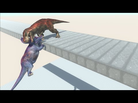 NEW TREX SKY BRIDGE vs EVERY UNIT - Animal Revolt Battle Simulator