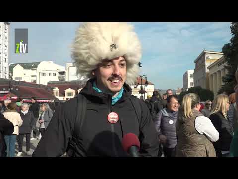 Studenti sa istoka pešice krenuli na predizborni miting liste “Studentska lista – Studenti pobeđuju” u Beogradu