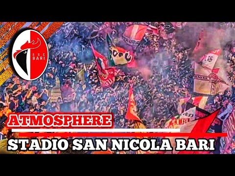 ⚪🔴 Tifosi Ultras Bari in Casa • Serie BKT • SSC Bari vs Benevento 2-0