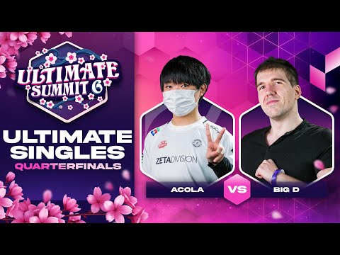 あcola vs Big D - Quarterfinals Ultimate Summit 6 - SSBU Singles | Steve vs Ice Climbers