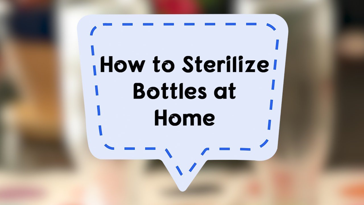 How To Sterilize Bottles At Home Sanjeev Kapoor Khazana Cooking Videos