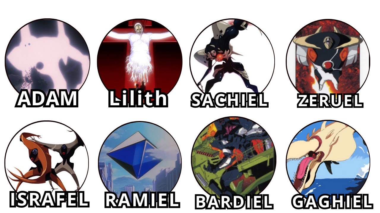 Todos os anjos de evangelion explicados em 20 minutos