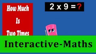 Interactive Maths | 2 Times Table Quiz - 6 To 10 | Kids Tutorial