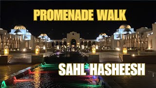SAHL HASHEESH PROMENADE WALK (ENGLISH subtitles)  from Pyramisa Beach Resort to 