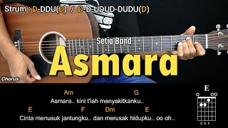 Download lagu Asmara - Setia Band | Tutorial Chord Gitar Mudah dan Lirik mp3