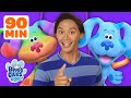 Blue and Josh Make New Friends! 🐾 w/ Rainbow Puppy & Periwinkle | Blue's Clues & You!