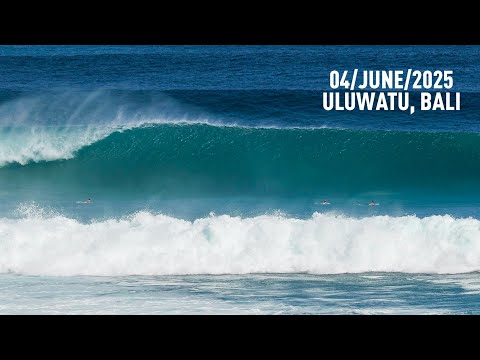 8-10 Feet Epic Uluwatu, Bali - RAWFILES - 04/JUN/2025, 4K