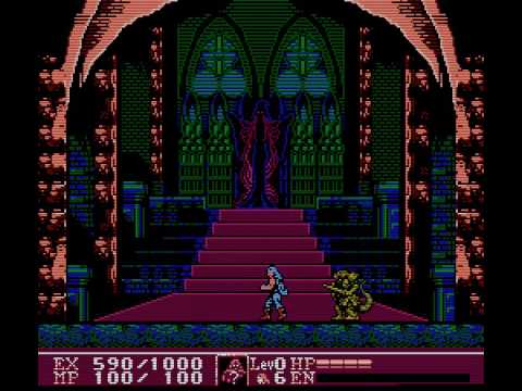 Kick Master (NES) - Final Boss No Damage Level Up + Ending (part 3/3)